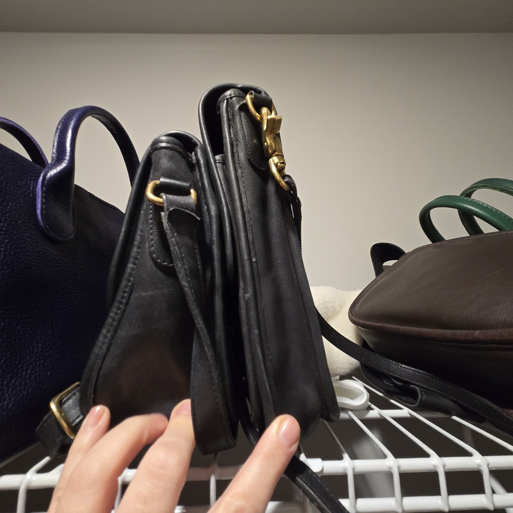Sale Beautiful Vintage Coach City Bag. Gorgeous Thick Supple Leather. Authentic! - Picture 10 of 11